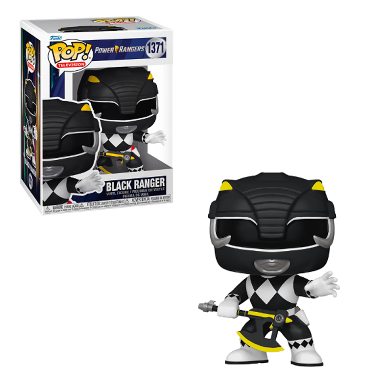 POP! : Power Rangers - Black Ranger  BY FUNKO (1371)