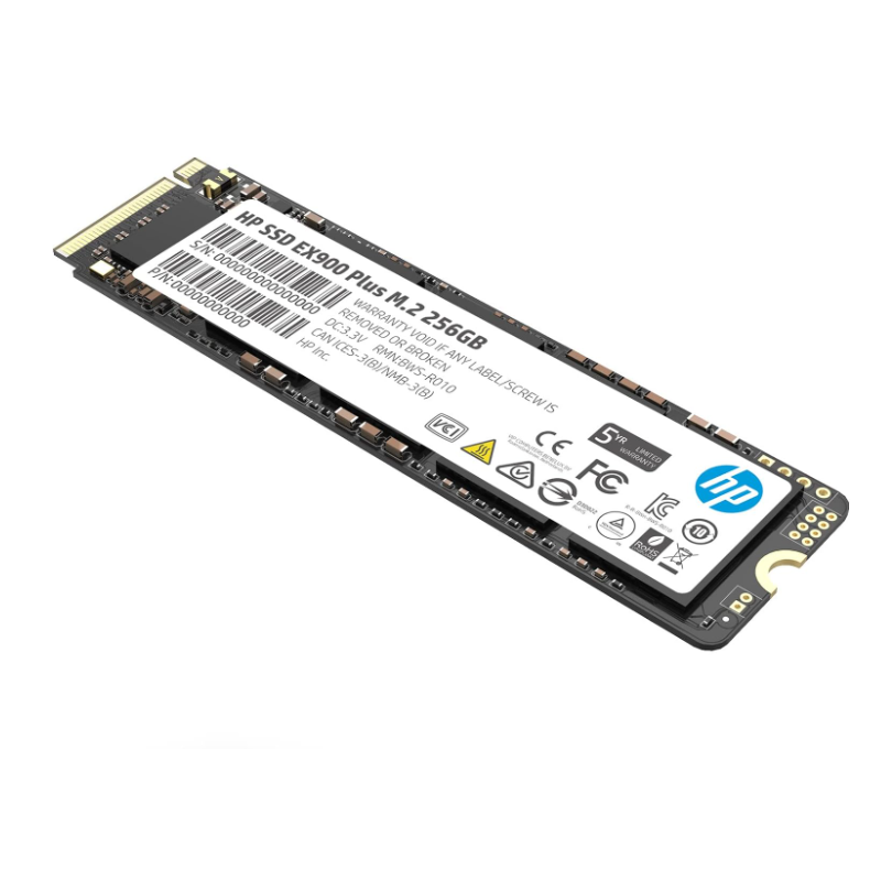 HP EX900 PLUS 256GB M.2 PCIe 3.0 x4 NVMe Internal Solid State Drive