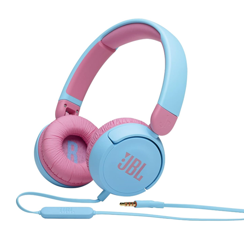 JBL JR310BLU Kids Wired On-ear Headphone