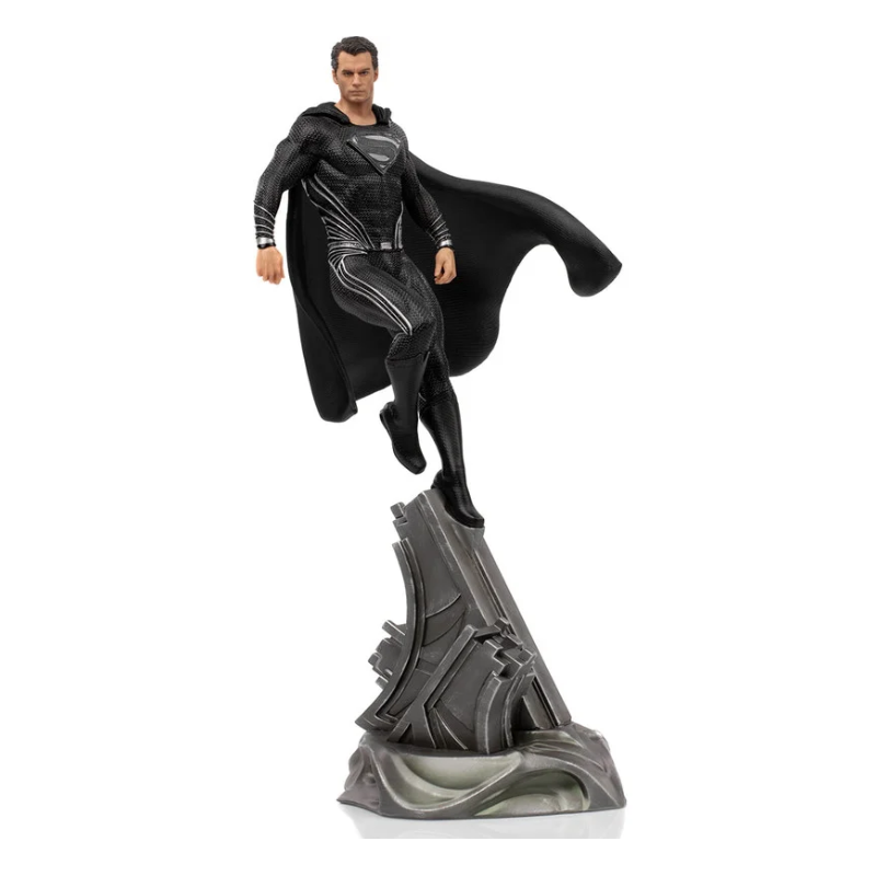 ZACK SNYDER’S JUSTICE LEAGUE - SUPERMAN BLACK ART SCALE 1/10 STATUE BY IRON STUDIOS