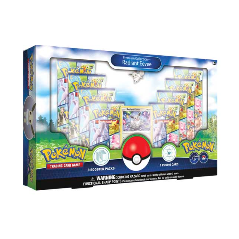 POKEMON TRADING CARD GAME - POKEMON GO PREMIUM COLLECTION RADIANT EEVEE BY THE POKEMON COMPANY