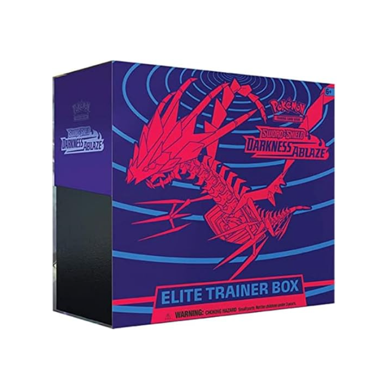 Pokémon TCG: Sword & Shield Darkness Ablaze Elite Trainer Box, Multicolor