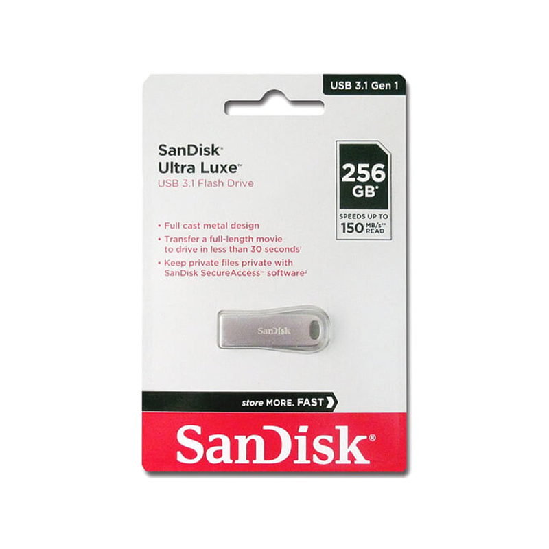 SanDisk Ultra Luxe USB 3.1 Flash Drive 256GB