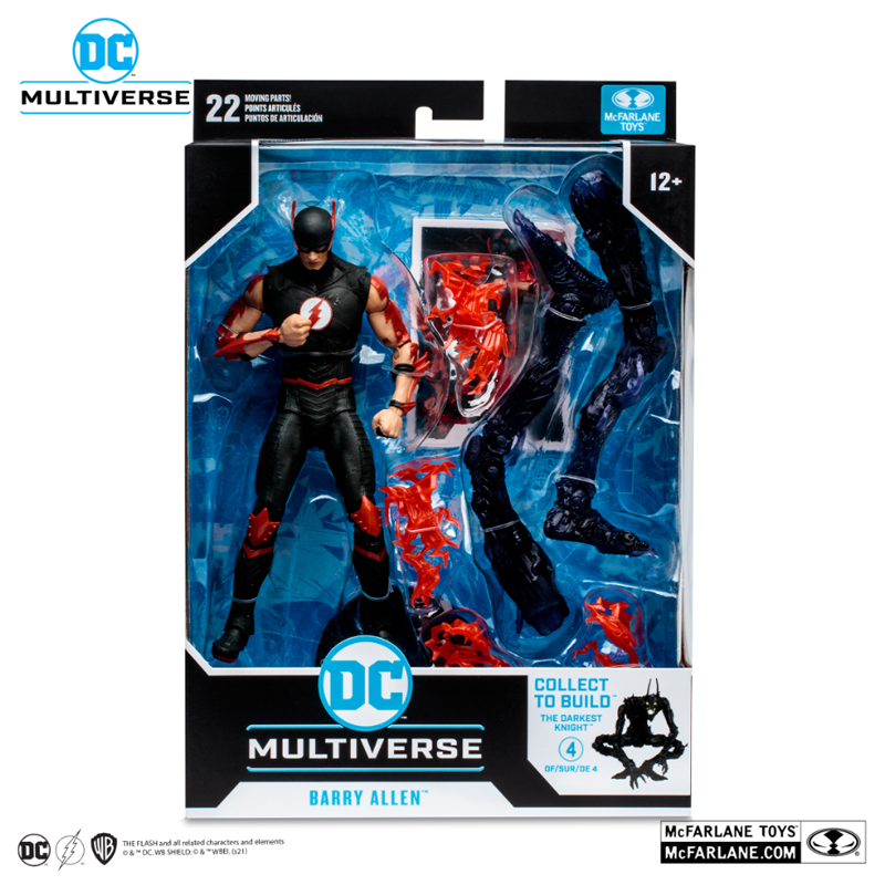 DC MULTIVERSE - MCFARLANE TOYS - Barry Allen (Speed Metal)