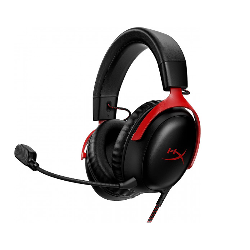 HyperX Cloud III Gaming Headset Black-Red