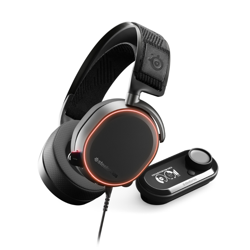 Steelseries Arctis Pro + Gamedac Wired Gaming Headset - Certified Hi-Res Audio - Dedicated Dac And Amp - For Ps5/Ps4 And Pc - Black