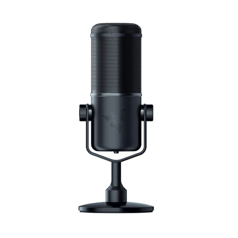 Razer Seiren Elite - Professional Grade High-Pass Filter Usb Microphone, Shock Resistant - Black