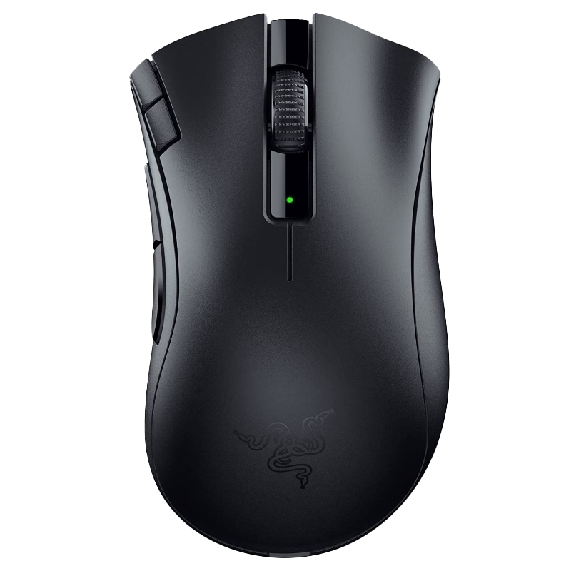 Razer DeathAdder V2 X HyperSpeed: Award-Winning Ergonomic Design - Ultra-Fast HyperSpeed Wireless - 235hr Battery Life - 7 Programmable Buttons - Gen 2 Mechanical Switches - 5G 14K DPI Optical Sensor