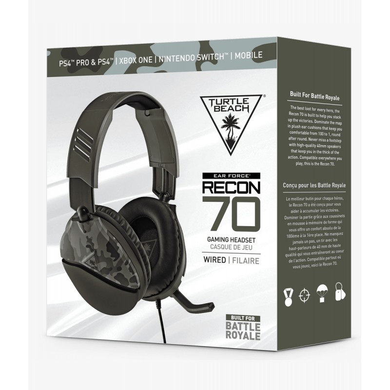 Turtle Beach Recon 70 Green Camo Headset