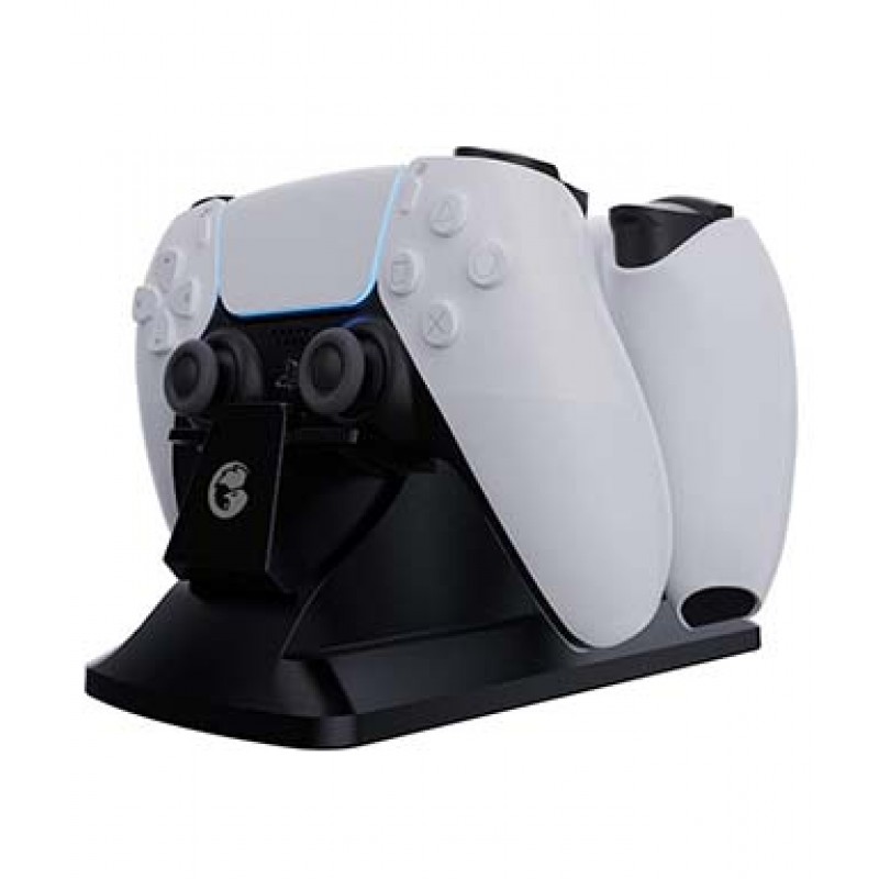 Gamesir Dual Controller Charging Station With Led Indicator, Quick Charging Cable Power Dock For Ps5 Game Controller