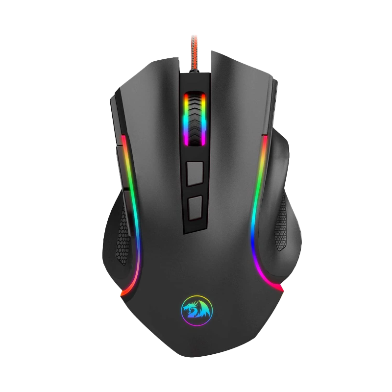 Redragon M602 NEMEANLION 3000 DPI USB Gaming Mouse for PC, 7 Buttons, 7 Color LED Backlighting