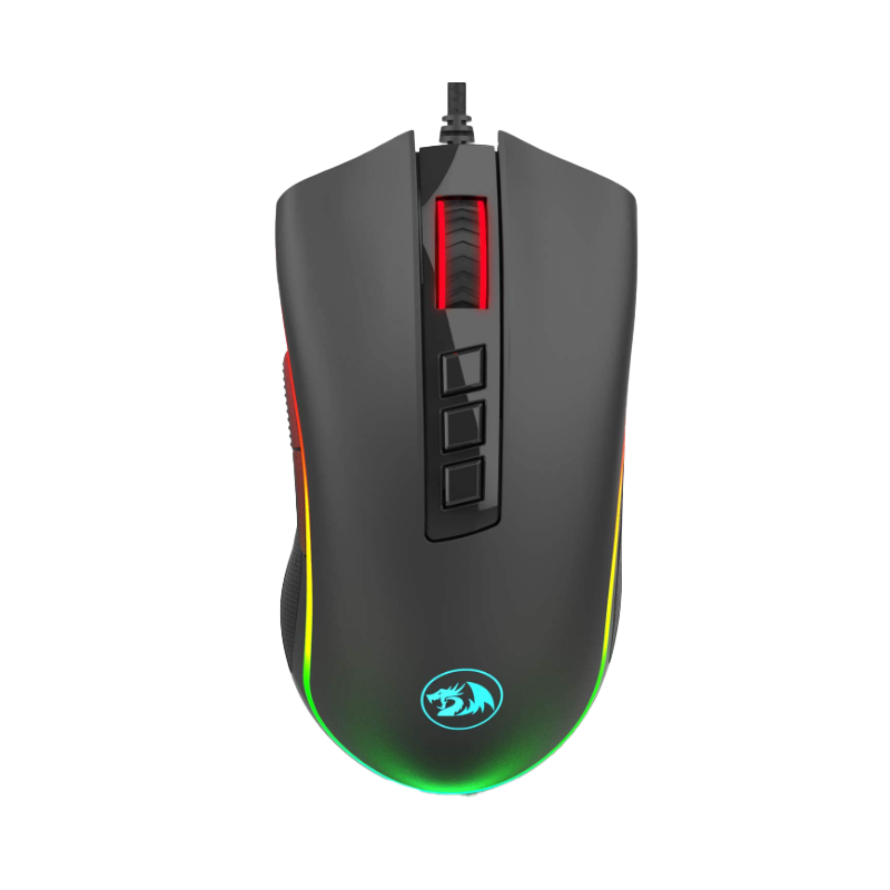 Redragon M718 RGB Ambidextrous 10,000 DPI Optical Gaming Mouse