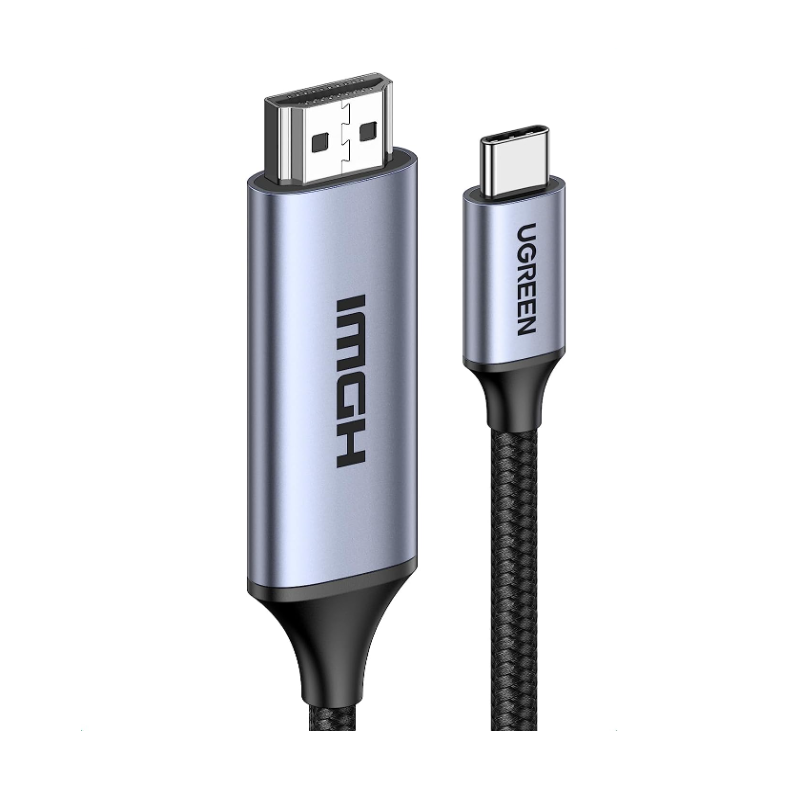 UGREEN 8K USB C to HDMI Cable 2M,8K@60Hz,4K@240Hz/144Hz,HDMI 2.1 Type C Thunderbolt 3 Adapter,Compatible iPad 10/Pro 6/Air 5/Mini 6,Samsung S23 Ultra/Galaxy Z,MacBook Pro,Surface Pro7,Huawei P60 Pro