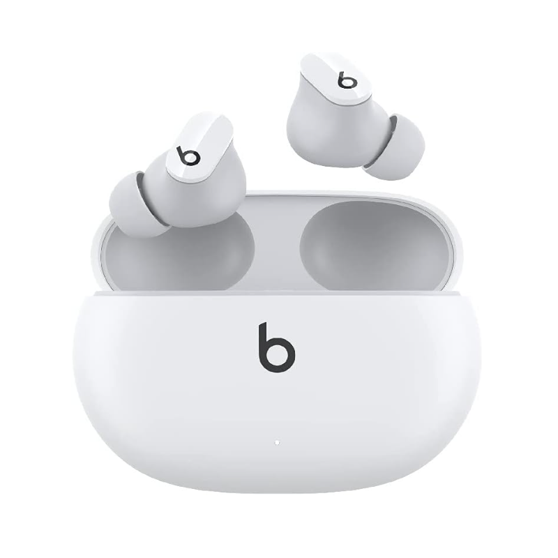 beats Studio Buds True Wireless Noise Cancelling Earphones Active Noise Cancelling IPX4 rating, Sweat Resistant Earbuds Compatible with Apple & Android Class 1 Bluetooth, Built in Microphone White